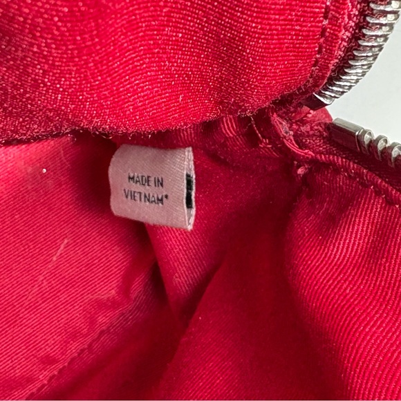 COACH Peyton F32582 Mini Dome Crossbody Bag Red - Picture 6 of 15